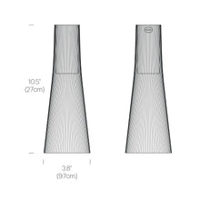 Load image into Gallery viewer, Candel LED Table Lamp - line drawing.
