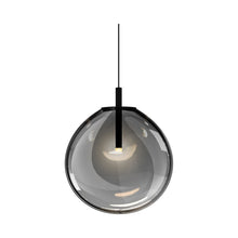 Load image into Gallery viewer, Cantina LED Pendant Light in Smoke Fade/Medium.
