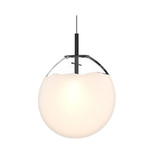 Load image into Gallery viewer, Cantina LED Pendant Light in Clear/White/Large.
