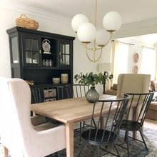 Load image into Gallery viewer, Carrie Chandelier in dining room.
