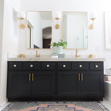 Load image into Gallery viewer, Carrie Wall Light in bathroom.
