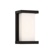 Load image into Gallery viewer, Case Outdoor LED Wall Light in Small/Black.
