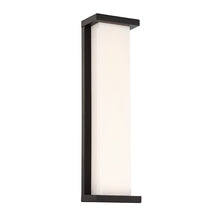 Load image into Gallery viewer, Case Outdoor LED Wall Light in Large/Black.
