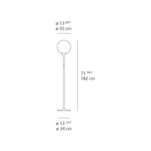 Load image into Gallery viewer, Castore Floor Lamp - line drawing.
