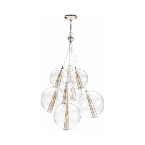 Caviar Cluster Pendant Light in Clear.