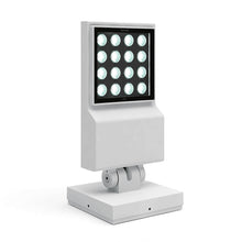 Load image into Gallery viewer, Cefiso Outdoor LED Wall Light in White Ral9002/Large (3000k/32 Degrees).
