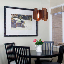 Load image into Gallery viewer, Abeo LED Pendant Light in dining room.
