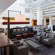 Load image into Gallery viewer, Altus Floor Lamp in living room.
