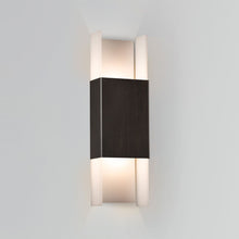 Load image into Gallery viewer, Ansa Outdoor LED Up and Down Wall Light in Detail.
