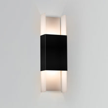 Load image into Gallery viewer, Ansa Outdoor LED Up and Down Wall Light in Detail.
