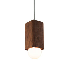 Load image into Gallery viewer, Cano Pendant Light in Walnut.
