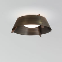 Load image into Gallery viewer, Casia LED Flush Mount Ceiling Light in Detail.
