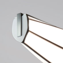 Load image into Gallery viewer, Lenis LED Linear Pendant Light in Detail.
