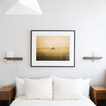 Load image into Gallery viewer, Levo LED Wall Light in bedroom.
