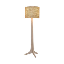 Load image into Gallery viewer, Nauta Floor Lamp in Burlap (No Shelf).
