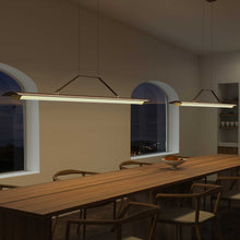 Load image into Gallery viewer, Penna LED Pendant Light in dining room.
