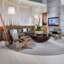 Load image into Gallery viewer, Silva Giant Floor Lamp in living room.
