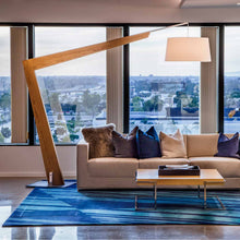 Load image into Gallery viewer, Valeo LED Floor Lamp in living room.

