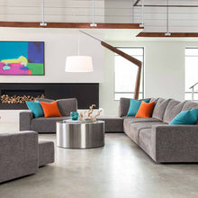 Load image into Gallery viewer, Valeo LED Floor Lamp in living room.

