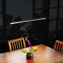Load image into Gallery viewer, Virga LED Pendant Light in dining room.
