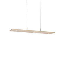Load image into Gallery viewer, Vix LED Linear Pendant Light in White Washed Oak (Small).

