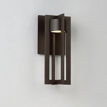 Load image into Gallery viewer, Chamber Outdoor LED Wall Light in Detail.
