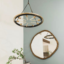 Load image into Gallery viewer, Chambers Chandeliers in bathroom.
