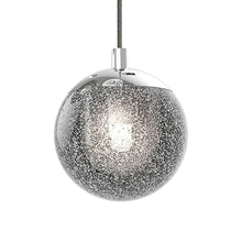 Load image into Gallery viewer, Champagne Bubbles LED Pendant Light in Detail.

