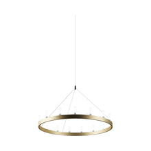 Load image into Gallery viewer, Chandelier in Small/Gold and White.
