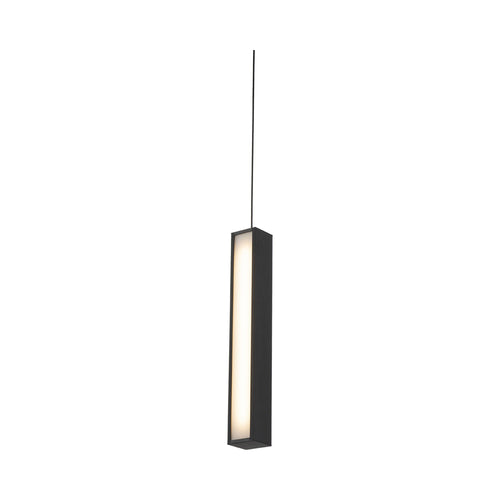 Chaos LED Pendant Light in Black.