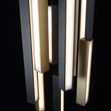 Load image into Gallery viewer, Chaos LED Chandelier in Detail.
