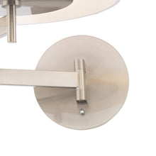 Load image into Gallery viewer, Chelsea LED Swing Arm Wall Light in Detail.
