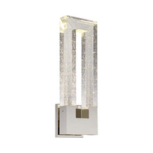 Load image into Gallery viewer, Chill LED Wall Light in Polished Nickel.
