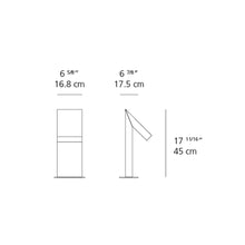 Load image into Gallery viewer, Chilone Outdoor LED Floor Lamp - line drawing.
