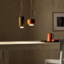 Load image into Gallery viewer, Chouchin 1 LED Pendant Light in dining room.
