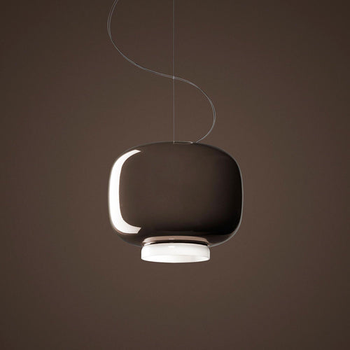 Chouchin 3 LED Pendant Light in Grey.