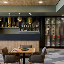 Load image into Gallery viewer, Chouchin 3 LED Pendant Light in dining room.
