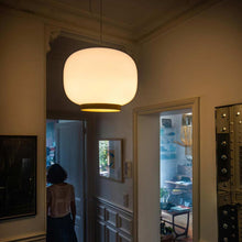 Load image into Gallery viewer, Chouchin Reverse 1 LED Pendant Light in living room.
