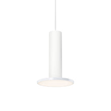 Load image into Gallery viewer, Cielo LED Pendant Light in White/White.
