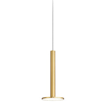 Load image into Gallery viewer, Cielo XL LED Pendant Light in Brass.
