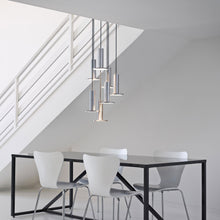 Load image into Gallery viewer, Cielo XL LED Pendant Light in office.

