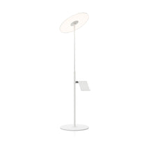 Load image into Gallery viewer, Circa LED Floor Lamp in White (With Pedestal).
