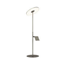 Load image into Gallery viewer, Circa LED Floor Lamp in Graphite (With Pedestal).
