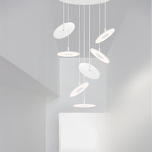 Load image into Gallery viewer, Circa LED Multi-Light Pendant Light in Graphite.
