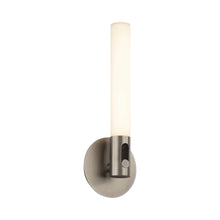 Load image into Gallery viewer, Clare LED Bath Wall Light in Black.
