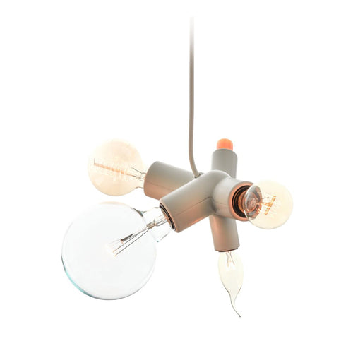 Clusterlamp Pendant Light in White.