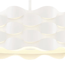Load image into Gallery viewer, Coastal Current LED Pendant Light in Detail.
