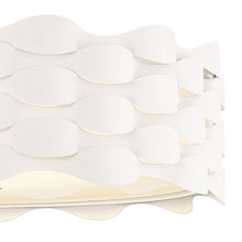 Load image into Gallery viewer, Coastal Current LED Semi-Flush Mount Ceiling Light Detail.

