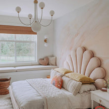 Load image into Gallery viewer, Coco Chandelier in bedroom.
