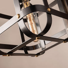 Load image into Gallery viewer, Colchester Semi Flush Mount Ceiling Light in Detail.
